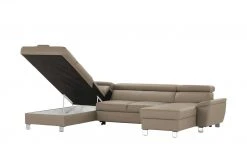 uno Wohnlandschaft Avola | Hellgrau (Beige-Grau) links Erweiterte Funktion -Sofas Verkaufsladen 28408440 4 202201112238