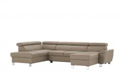 uno Wohnlandschaft Avola | Hellgrau (Beige-Grau) links Erweiterte Funktion -Sofas Verkaufsladen 28408440 5 202201112238
