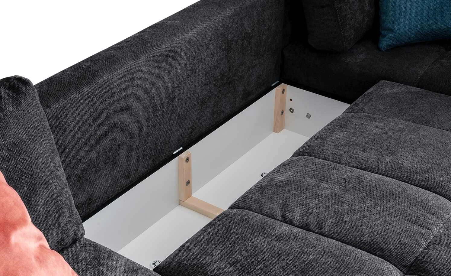 bobb Wohnlandschaft Kerrin | Schwarz rechts 7 bobb Wohnlandschaft Kerrin | Schwarz rechts – Bild 6