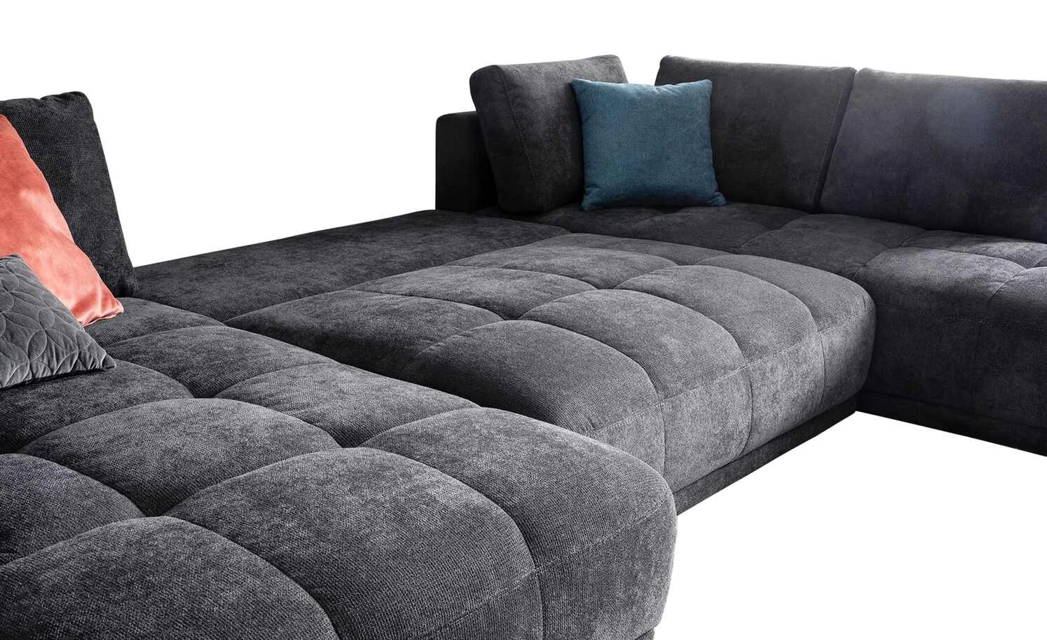 bobb Wohnlandschaft Kerrin | Schwarz rechts 9 bobb Wohnlandschaft Kerrin | Schwarz rechts – Bild 8