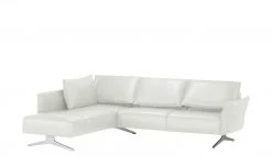 KOINOR Ecksofa Leder Vineto | White (Weiß) links -Sofas Verkaufsladen 28408598 10 202202042233