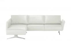 KOINOR Ecksofa Leder Vineto | White (Weiß) links -Sofas Verkaufsladen 28408598 14 202202042233