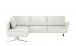 KOINOR Ecksofa Leder Vineto | White (Weiß) links -Sofas Verkaufsladen 28408598 15 202202042233