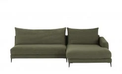 Max Schelling Ecksofa Horizont | Oliv (Dunkelgrün) rechts