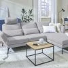 Ecksofa mit Funktion Twister | rechts Hellgrau 1 Ecksofa mit Funktion Twister | rechts Hellgrau -Sofas Verkaufsladen 28408796 7 202203291236