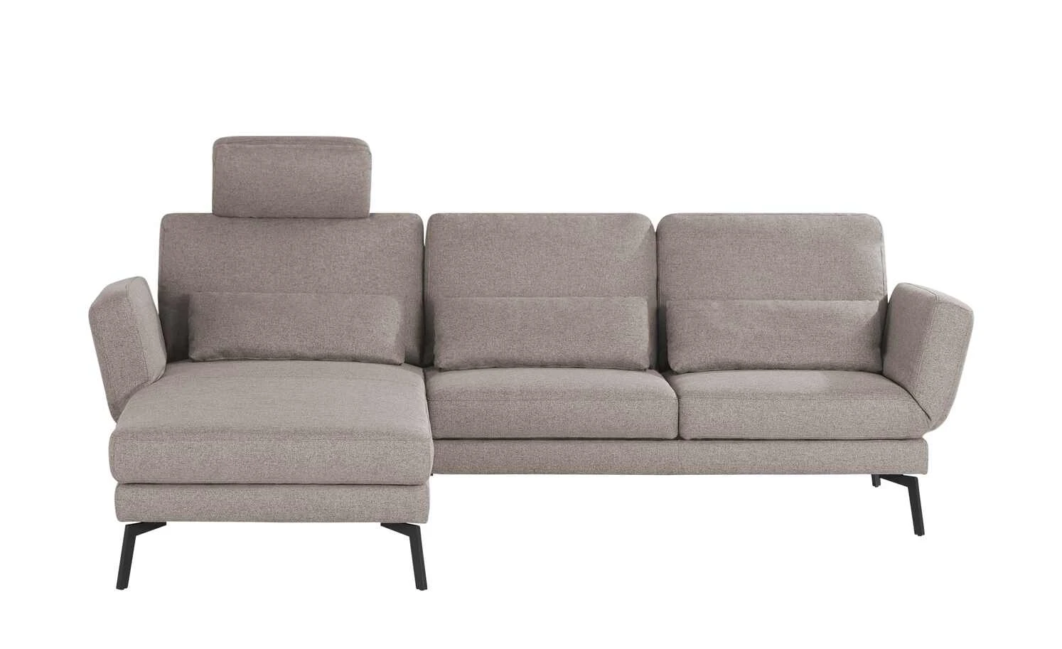 Ecksofa mit Funktion Twister | links Taupe (Braun) 4 Ecksofa mit Funktion Twister | links Taupe (Braun) – Bild 2