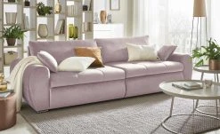 Big Sofa Milada | Altrosa (Rosa-Grau)