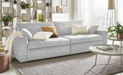 Big Sofa Milada | Silber (Hellgrau)