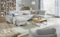 uno Wohnlandschaft Avola | Hellgrau rechts