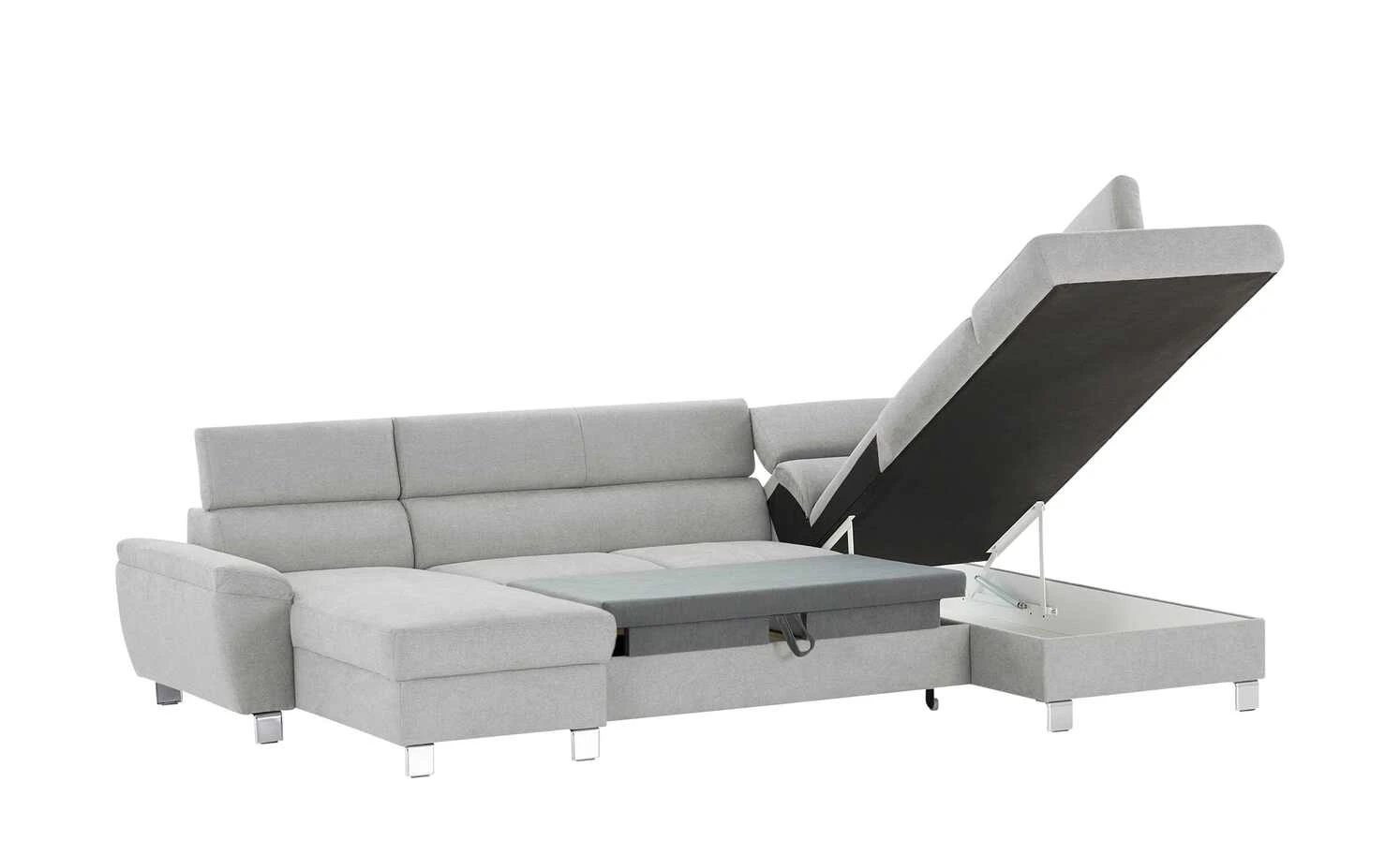 uno Wohnlandschaft Avola | Hellgrau rechts 8 uno Wohnlandschaft Avola | Hellgrau rechts – Bild 6