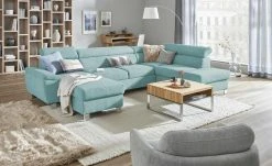 uno Wohnlandschaft Avola | Helltürkis rechts