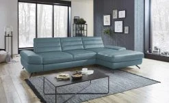 meinSofa Ecksofa Bela | Ocean (Hellblau) rechts ohne