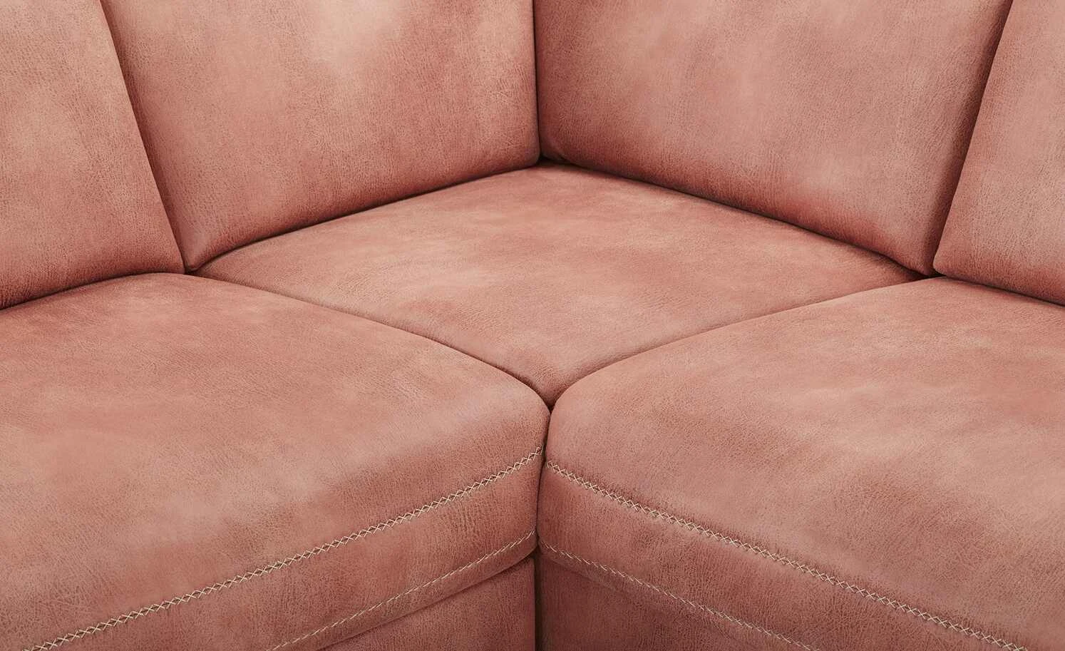 Mein Sofa bold Ecksofa Raica | Rose (Rosa) rechts ohne 6 Mein Sofa bold Ecksofa Raica | Rose (Rosa) rechts ohne – Bild 4