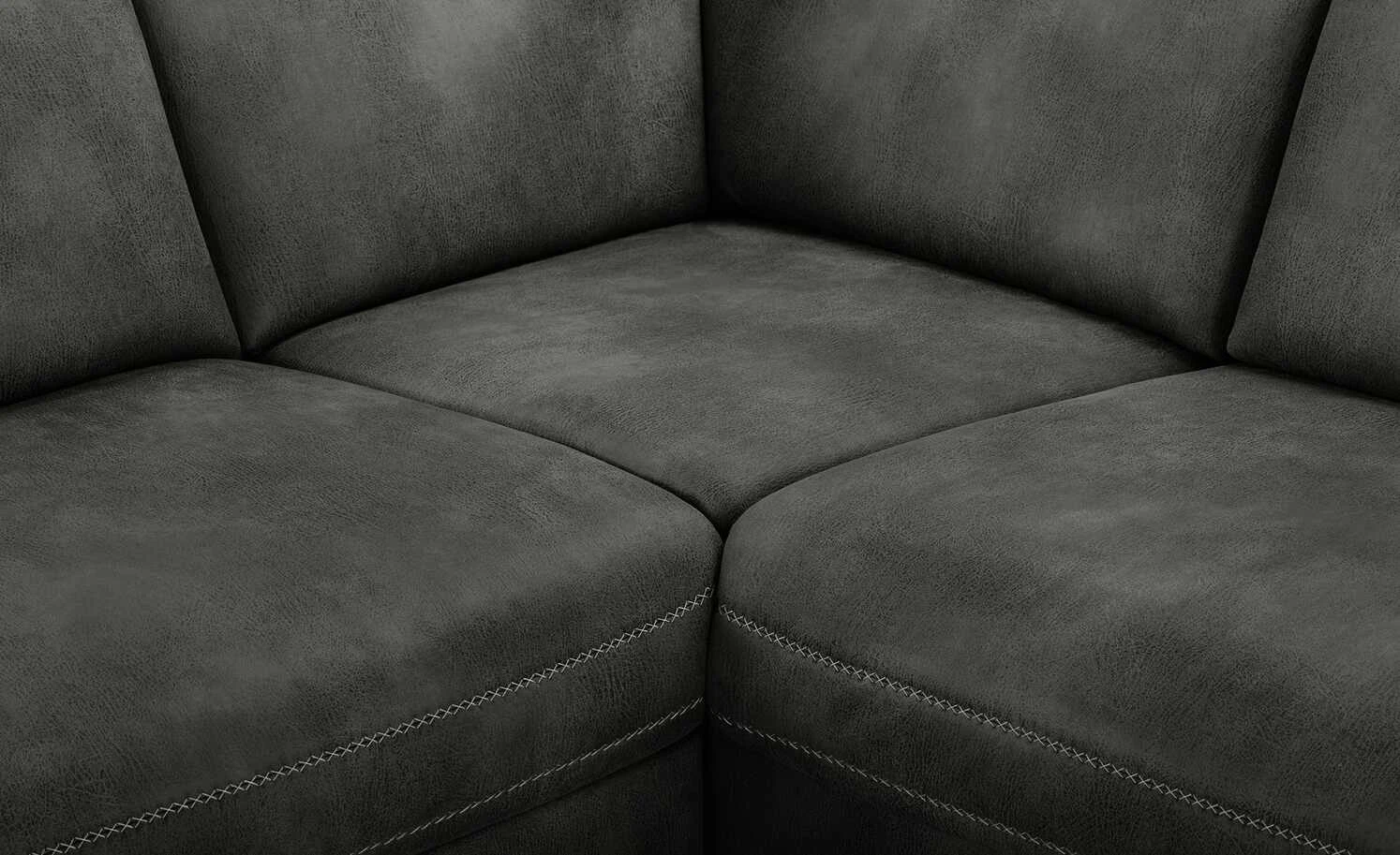 meinSofa Ecksofa Raica | Anthrazit rechts ohne 9 meinSofa Ecksofa Raica | Anthrazit rechts ohne – Bild 7