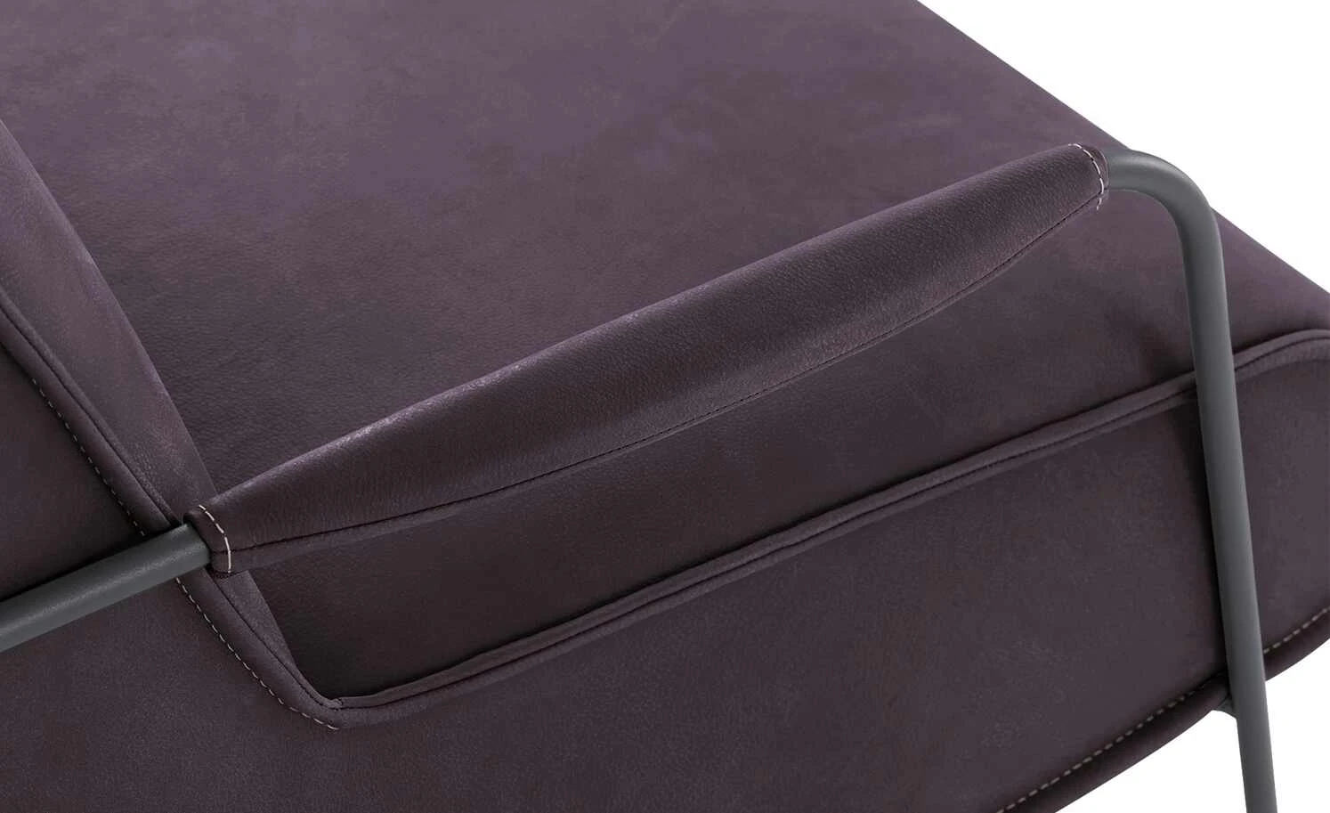 KOINOR Ledersofa Gomera | Amethyst (Lila) 9 KOINOR Ledersofa Gomera | Amethyst (Lila) – Bild 7