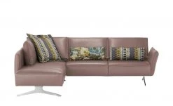 KOINOR Ecksofa Leder Vineto | Krokus (Rosa-Grau) links -Sofas Verkaufsladen 28409924 1 202202042233