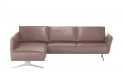 KOINOR Ecksofa Leder Vineto | Krokus (Rosa-Grau) links -Sofas Verkaufsladen 28409924 2 202202042233