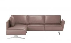 KOINOR Ecksofa Leder Vineto | Krokus (Rosa-Grau) links -Sofas Verkaufsladen 28409924 3 202202042233