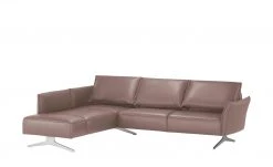 KOINOR Ecksofa Leder Vineto | Krokus (Rosa-Grau) links -Sofas Verkaufsladen 28409924 5 202202042233