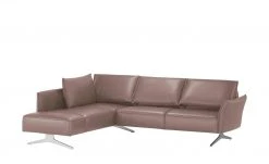 KOINOR Ecksofa Leder Vineto | Krokus (Rosa-Grau) links -Sofas Verkaufsladen 28409924 6 202202042233