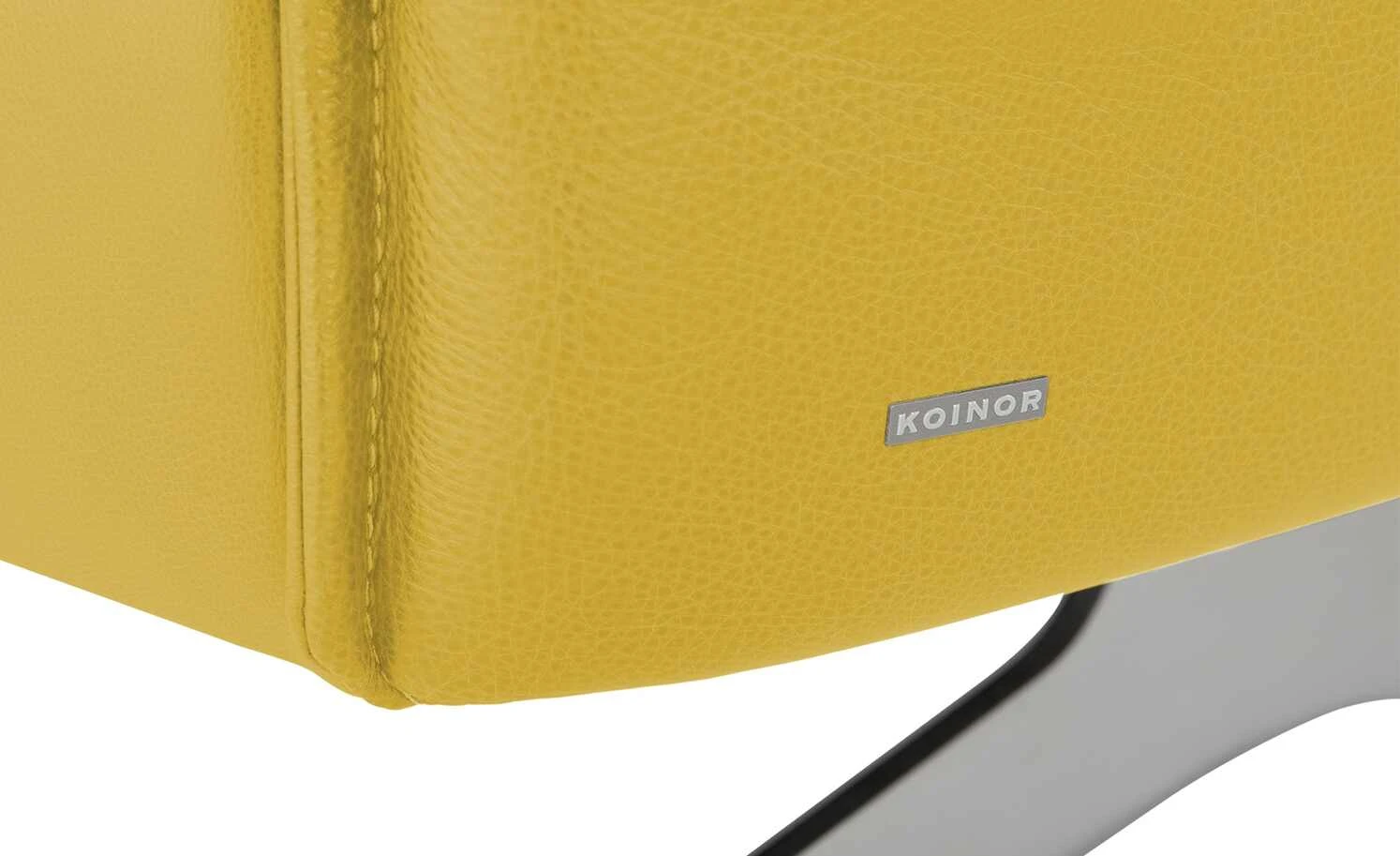 KOINOR Ecksofa Leder Vineto | Exotic (Gelb) links 14 KOINOR Ecksofa Leder Vineto | Exotic (Gelb) links – Bild 12