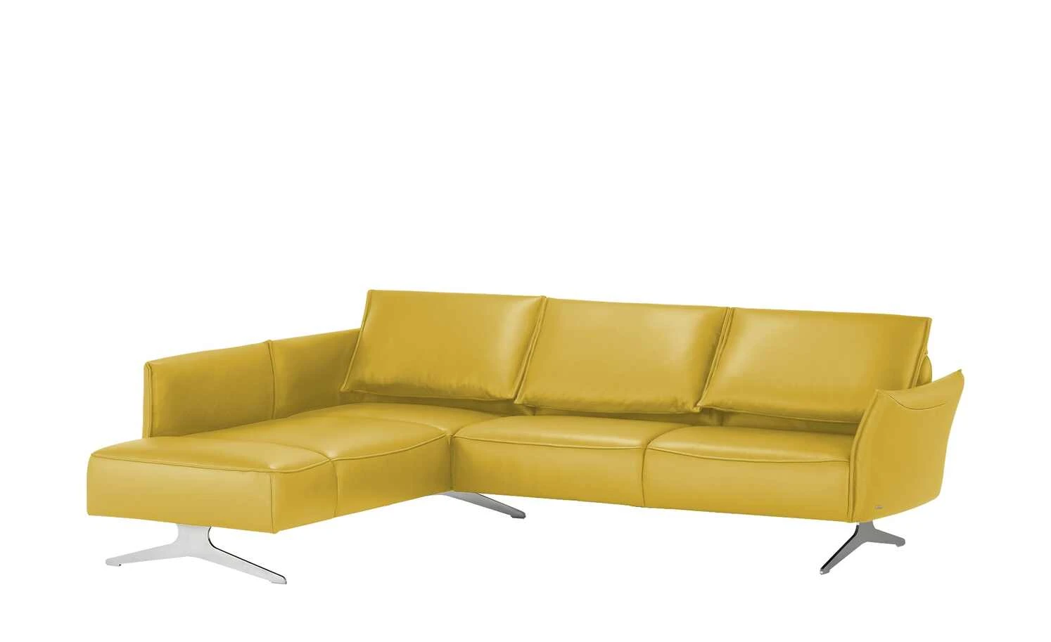 KOINOR Ecksofa Leder Vineto | Exotic (Gelb) links 7 KOINOR Ecksofa Leder Vineto | Exotic (Gelb) links – Bild 5