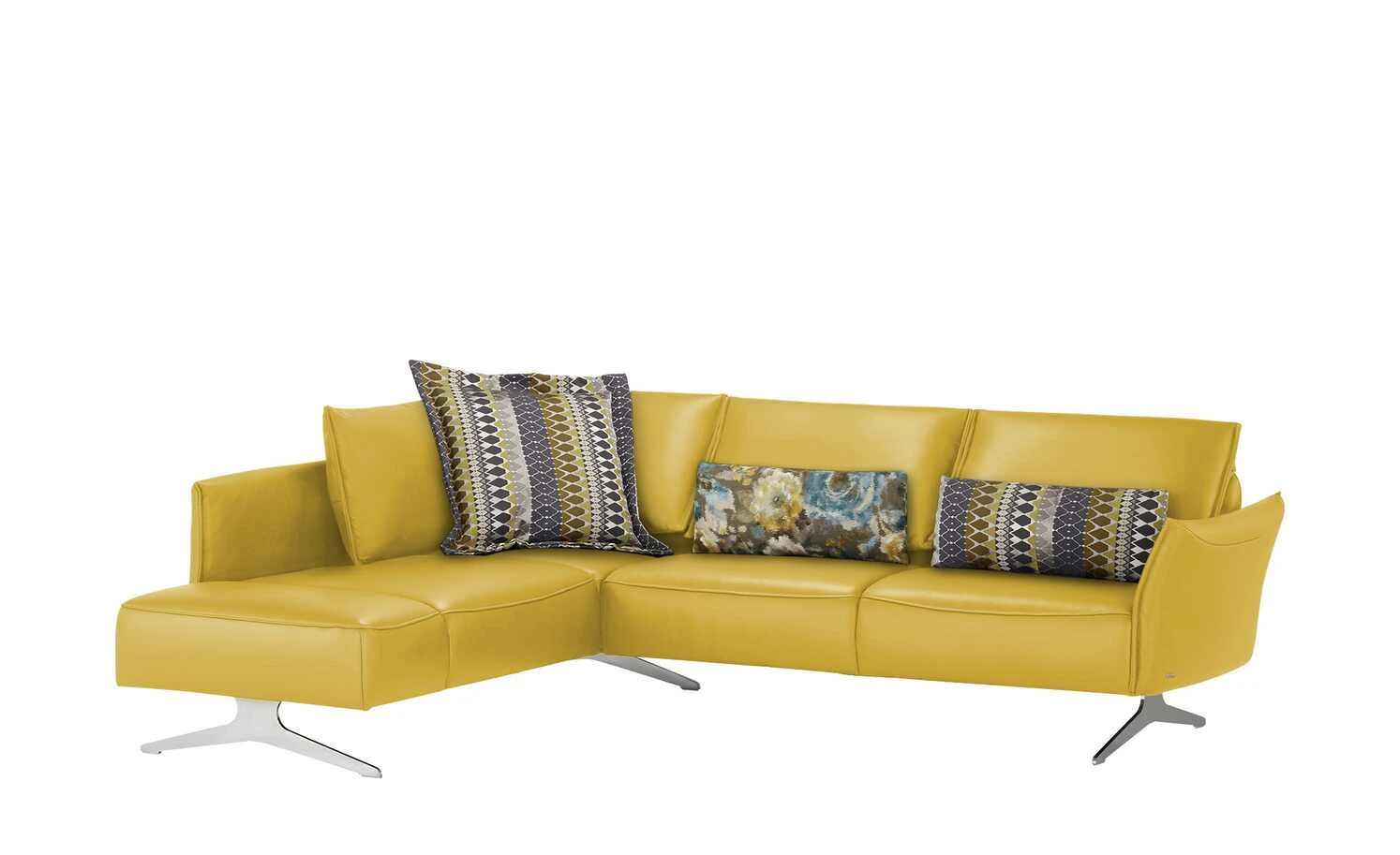 KOINOR Ecksofa Leder Vineto | Exotic (Gelb) links 9 KOINOR Ecksofa Leder Vineto | Exotic (Gelb) links – Bild 7