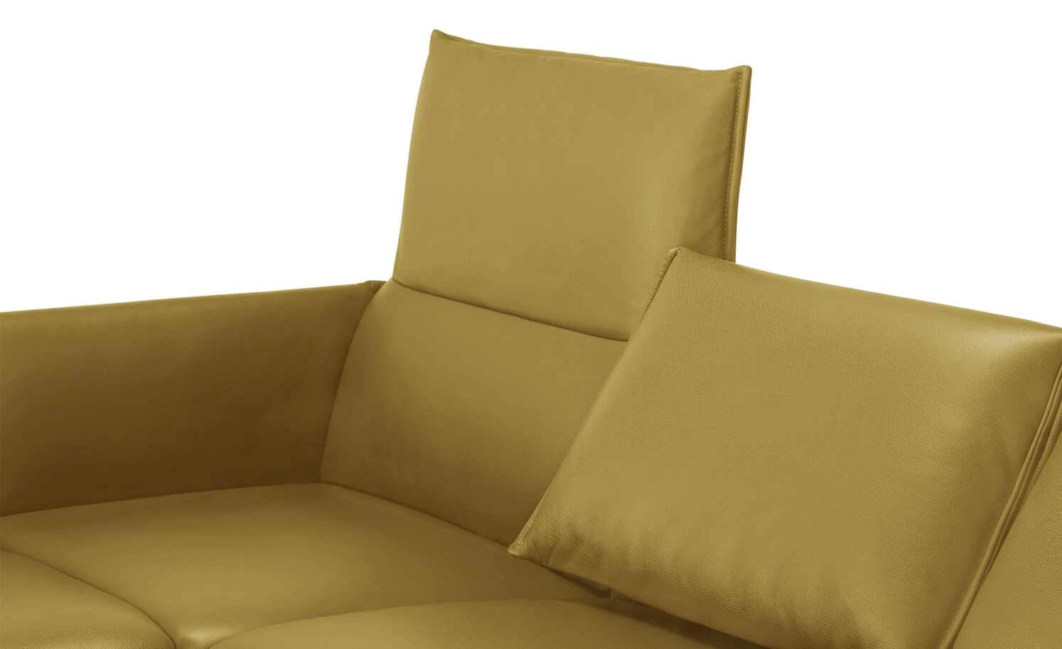 KOINOR Ecksofa Leder Vineto | Avocado (Grün) links 17 KOINOR Ecksofa Leder Vineto | Avocado (Grün) links – Bild 15