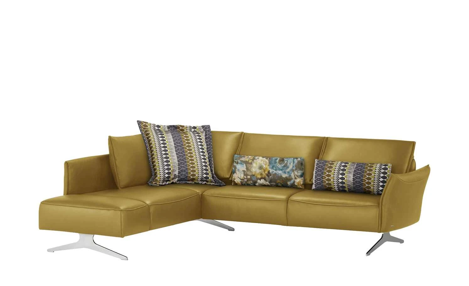 KOINOR Ecksofa Leder Vineto | Avocado (Grün) links 8 KOINOR Ecksofa Leder Vineto | Avocado (Grün) links – Bild 6