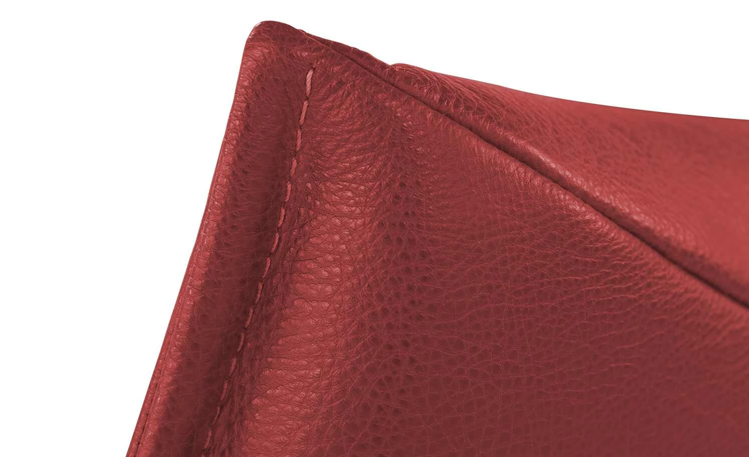 KOINOR Ecksofa Leder Vineto | Flame (Rot) links 6 KOINOR Ecksofa Leder Vineto | Flame (Rot) links – Bild 4