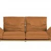 KOINOR Ledersofa Marilyn | Sun (Gelb)
