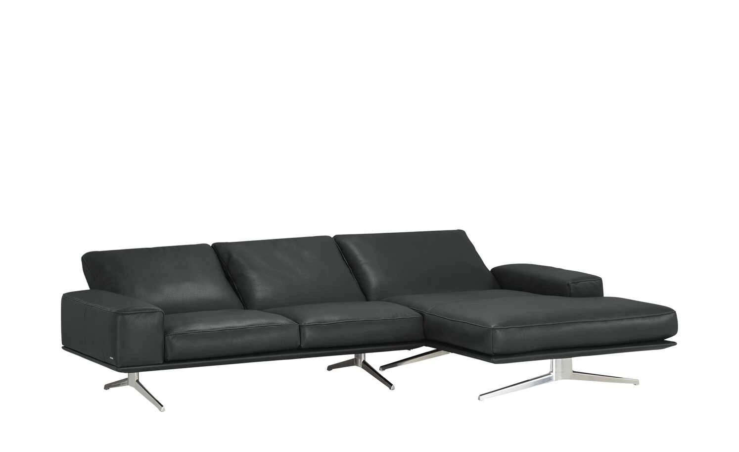 KOINOR Ecksofa Hiero | Zorro (Schwarz) rechts 4 KOINOR Ecksofa Hiero | Zorro (Schwarz) rechts – Bild 2