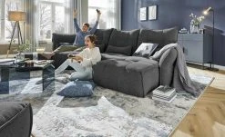 bobb Wohnlandschaft Jeaneva | Anthrazit rechts