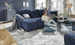 bobb Wohnlandschaft Jeaneva | Blau links