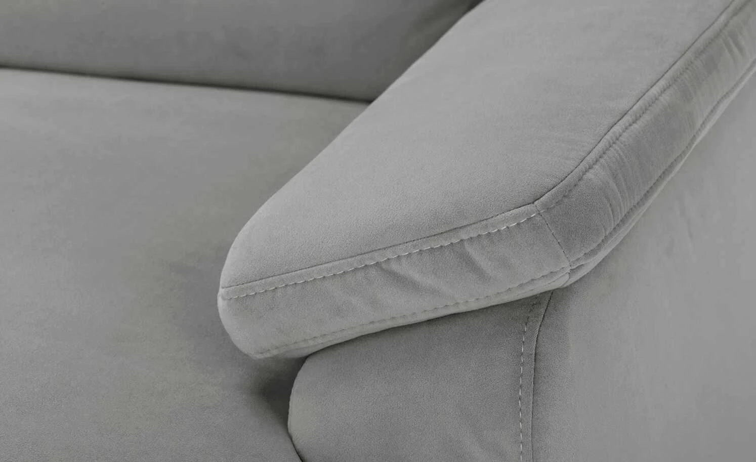 meinSofa Ecksofa Veit | Silver (Hellgrau) rechts Erweiterte Funktion 13 meinSofa Ecksofa Veit | Silver (Hellgrau) rechts Erweiterte Funktion – Bild 11