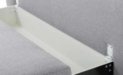 Schlafsofa Genua | Lichtgrau (Hellgrau) Winkel, Winkel 150|cm -Sofas Verkaufsladen 29400617 13 202204281233