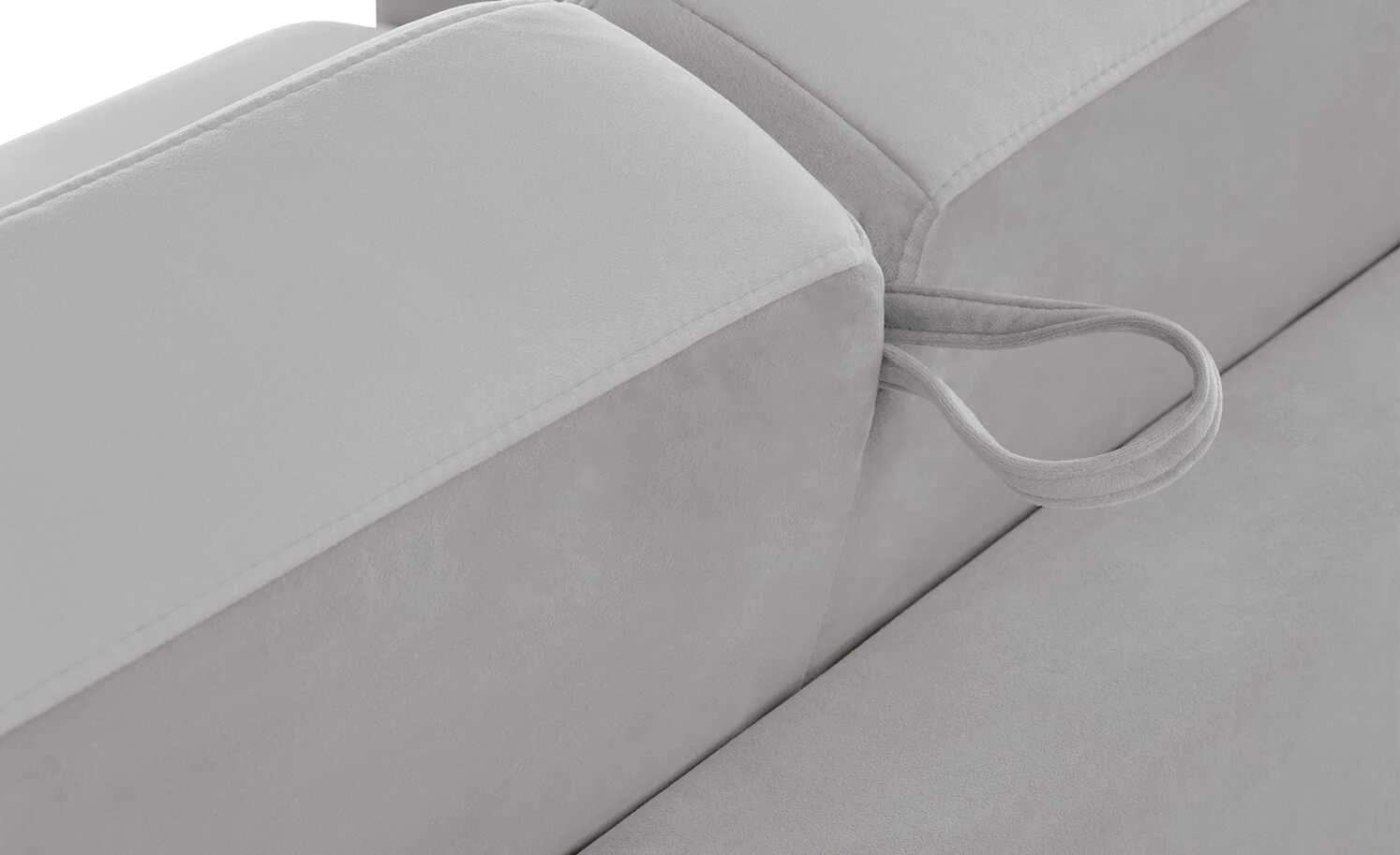 Schlafsofa Boston Deluxe | Light Silver (Hellgrau) Zylinder, Zylinder 15 Schlafsofa Boston Deluxe | Light Silver (Hellgrau) Zylinder, Zylinder – Bild 13