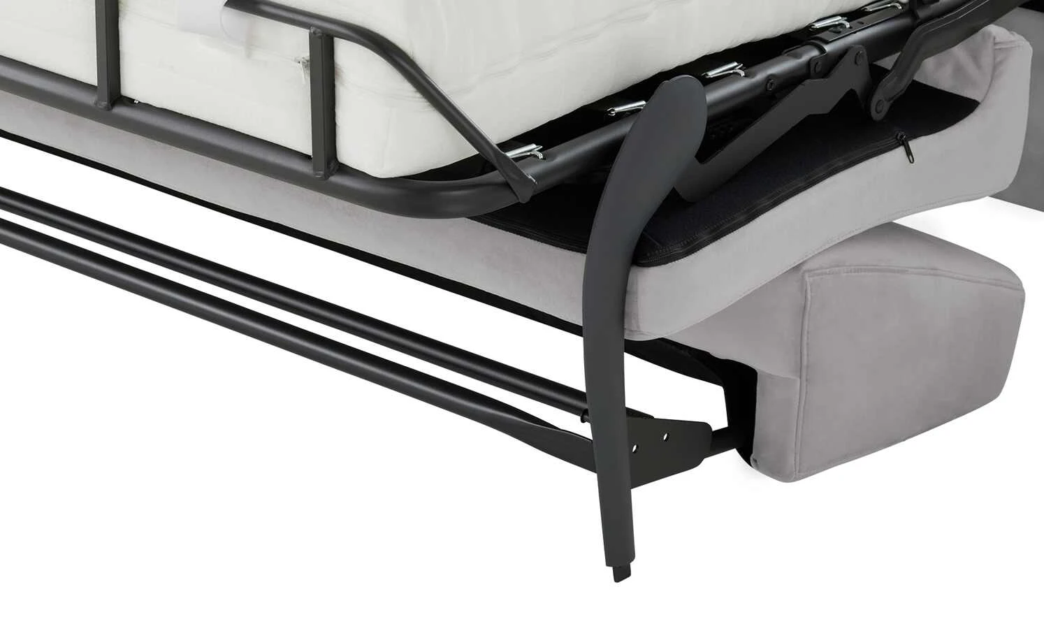 Schlafsofa Boston Deluxe | Light Silver (Hellgrau) Zylinder, Zylinder 11 Schlafsofa Boston Deluxe | Light Silver (Hellgrau) Zylinder, Zylinder – Bild 9