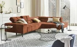 pop Ecksofa Willow | Kupfer (Rot-Braun) rechts Grundfunktion
