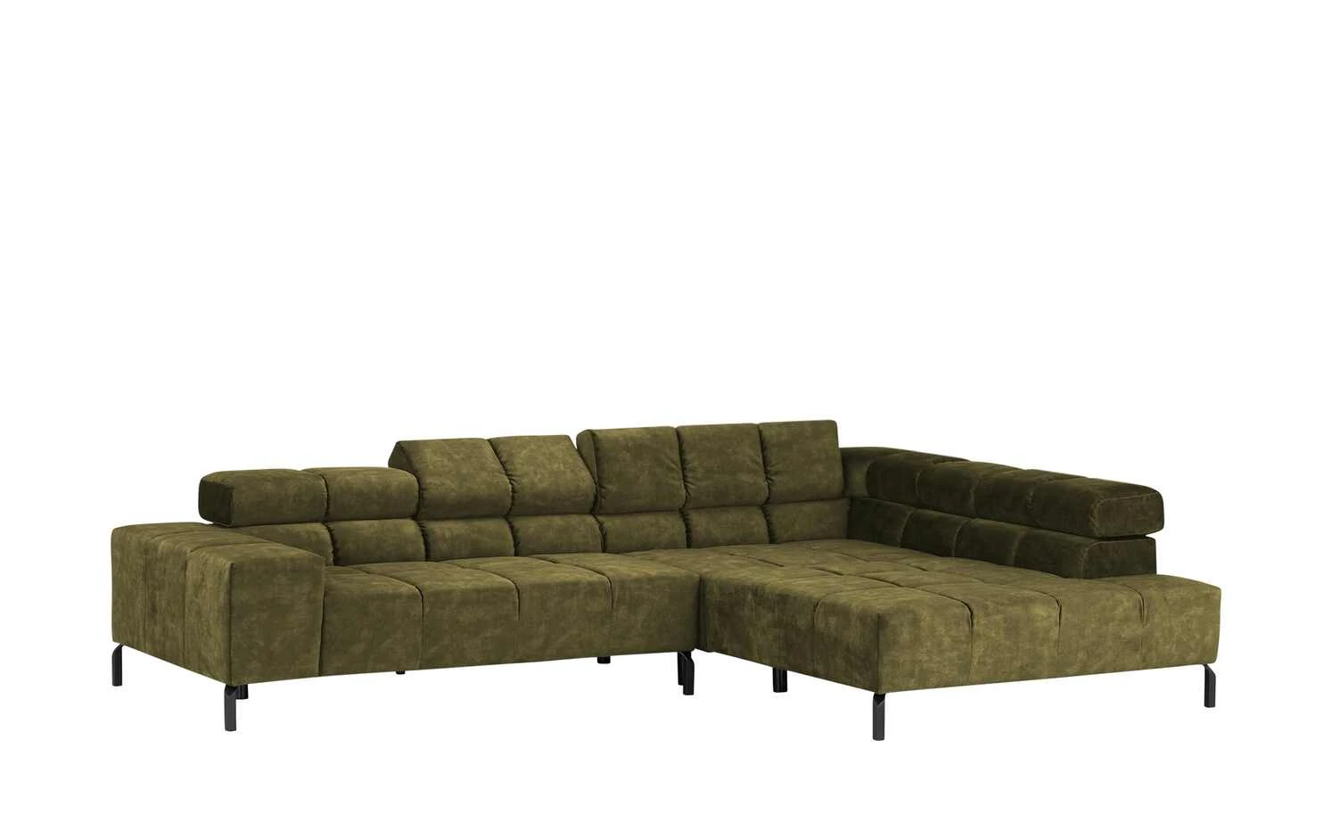 pop Ecksofa Willow | Oliv (Grün) rechts Grundfunktion 8 pop Ecksofa Willow | Oliv (Grün) rechts Grundfunktion – Bild 6