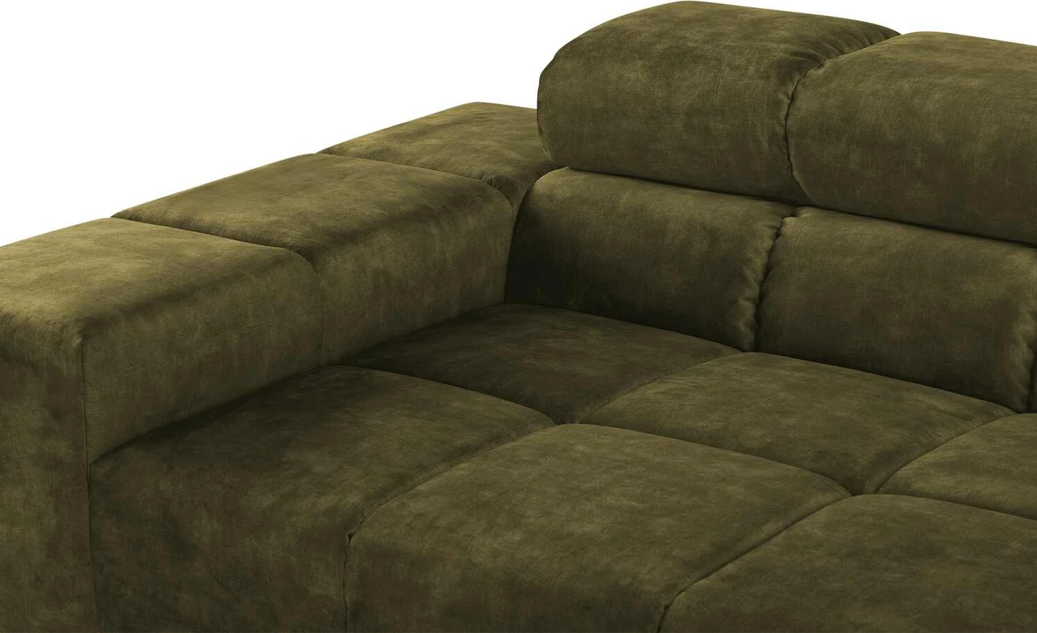 pop Ecksofa Willow | Oliv (Grün) rechts Grundfunktion 11 pop Ecksofa Willow | Oliv (Grün) rechts Grundfunktion – Bild 9