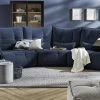bobb Einzelsofa Jeaneva | 371|cm blau Webstoff -Sofas Verkaufsladen 29400802 4 202203072251