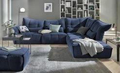 bobb Ecksofa Jeaneva | Blau rechts