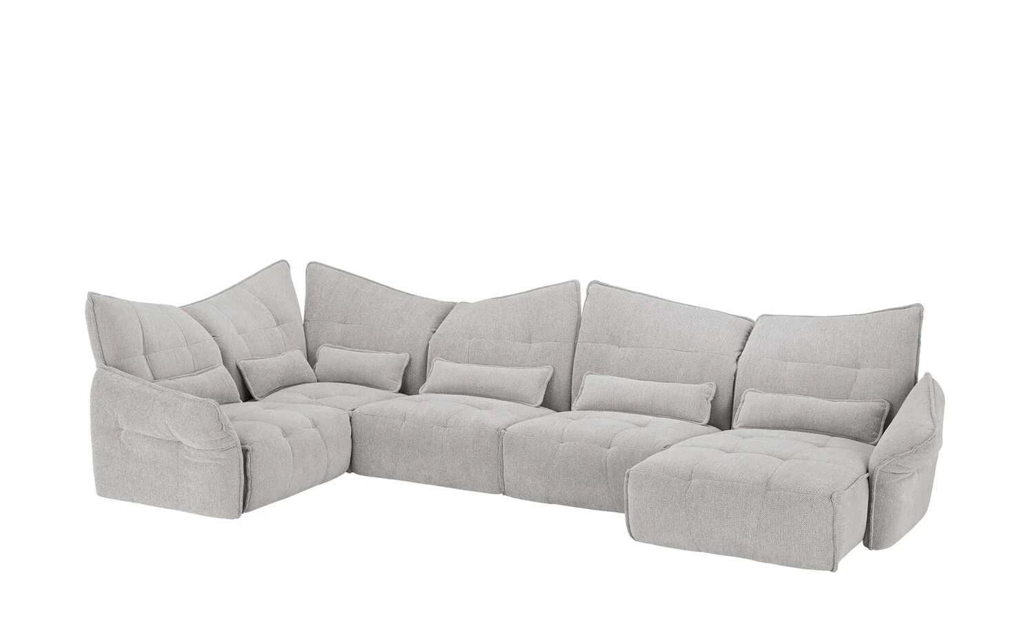 bobb Wohnlandschaft Jeaneva | Grau links 4 bobb Wohnlandschaft Jeaneva | Grau links – Bild 2