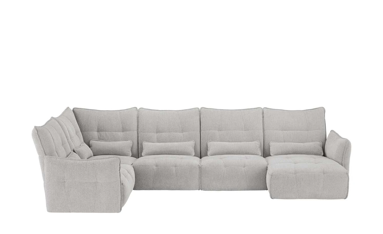 bobb Wohnlandschaft Jeaneva | Grau links 3 bobb Wohnlandschaft Jeaneva | Grau links