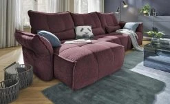 bobb Ecksofa Jeaneva | Burgunderrot links