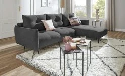 switch Ecksofa Spezia | Anthrazit rechts ohne