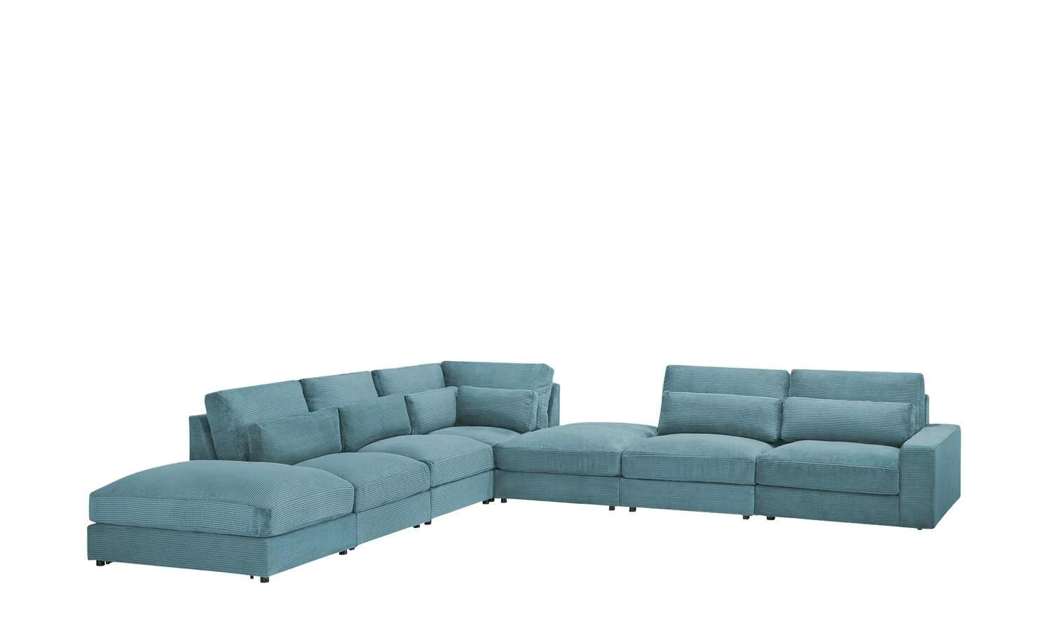 Ecksofa Branna | Petrol rechts 4 Ecksofa Branna | Petrol rechts – Bild 2