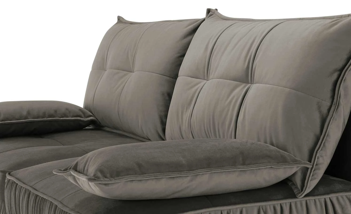 bobb Schlafsofa Dunja de Luxe | Graubraun 12 bobb Schlafsofa Dunja de Luxe | Graubraun – Bild 10