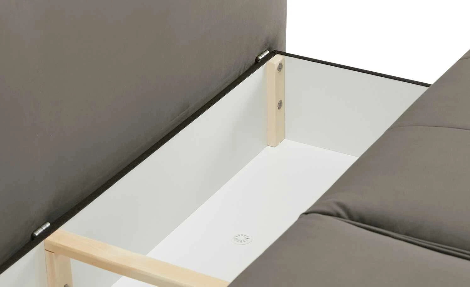 bobb Schlafsofa Dunja de Luxe | Graubraun 18 bobb Schlafsofa Dunja de Luxe | Graubraun – Bild 16